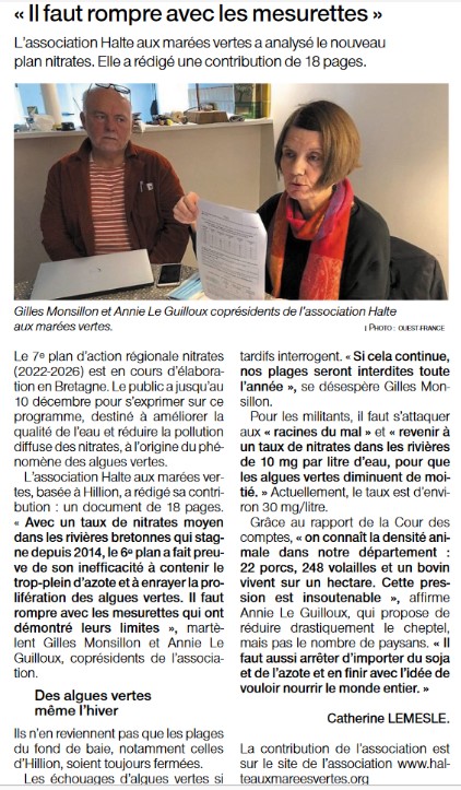 Article de O-F du 01/12/2021